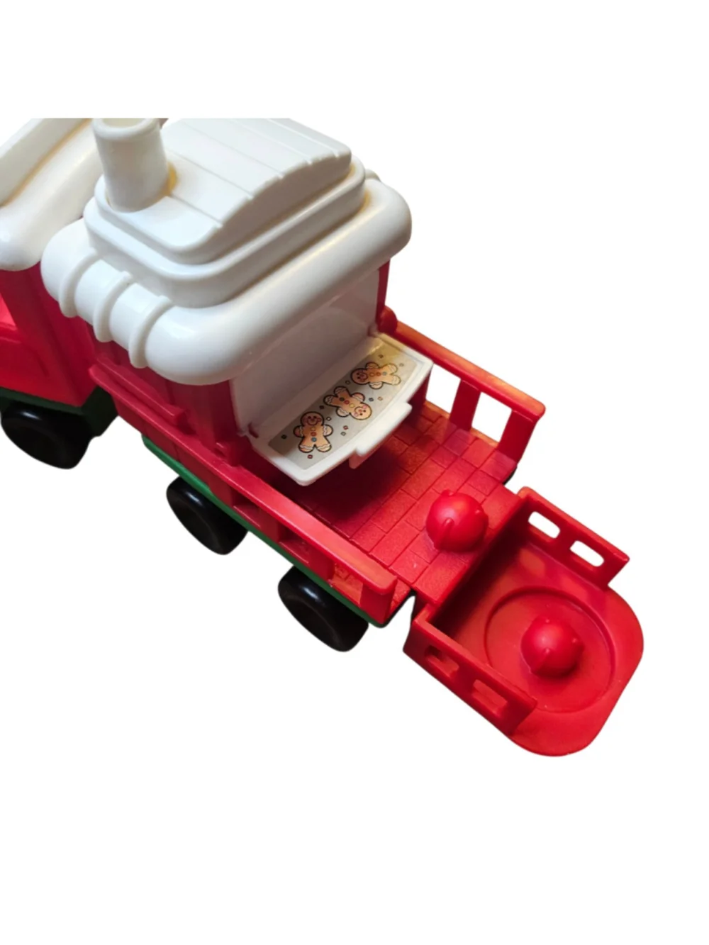 Vintage Fisher Price Little People 1998 Christmas Train 72698 Elf 3 Car Set